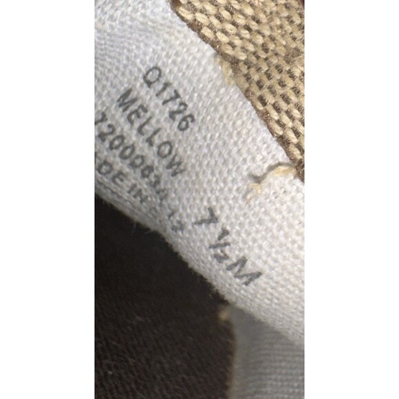 Coach Signature Canvas Espadrille Slip On Shoes Brown Tan Women’s Size 7.5 - Picture 7 of 8